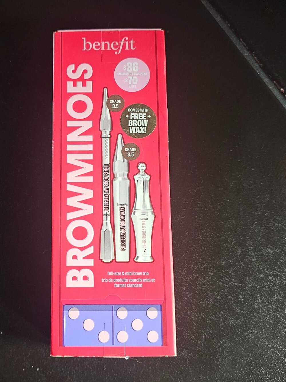 Benefit brow set 3.5